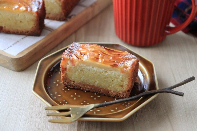 りんごのケーキタルト レシピ 出来上がり りんごのケーキタルト レシピ 出来上がり