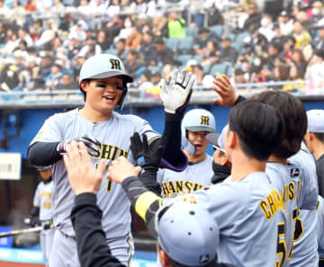 阪神・森下 ベネズエラ戦彷彿のOP戦1号 先発ルーカスは5回2失点で開幕ローテ手中、順当なら4.1DeNA戦