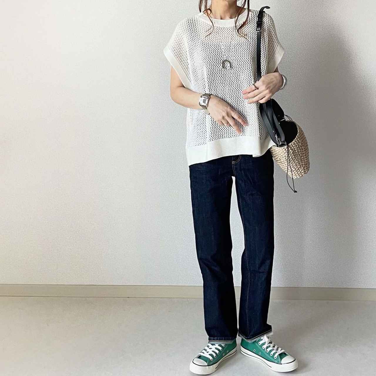 この着こなしお値段以上 Gu 半袖メッシュセーター着まわし大解説 モデルプレス この着こなしお値段以上 Gu 半袖メッシュセーター着まわし大解説 モデルプレス