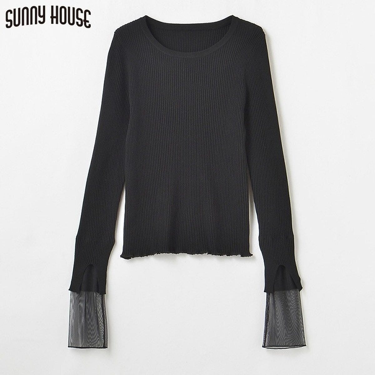 しまむらのシアーニットプルオーバー（SUNNY