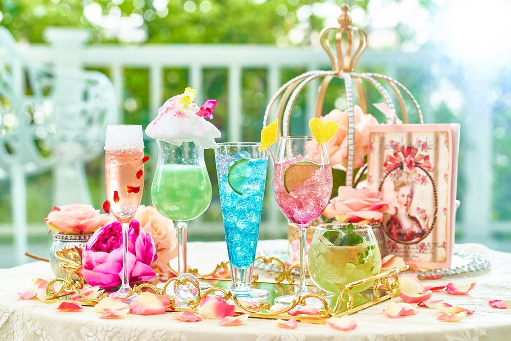 マリー・アントワネットをイメージしたモクテル（オプション）／画像提供：ベストホスピタリティーネットワーク