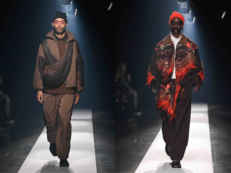 楽天ファッション・ウィーク東京26年秋冬 「ヨシオクボ」アナトミカルパターンのワードローブ