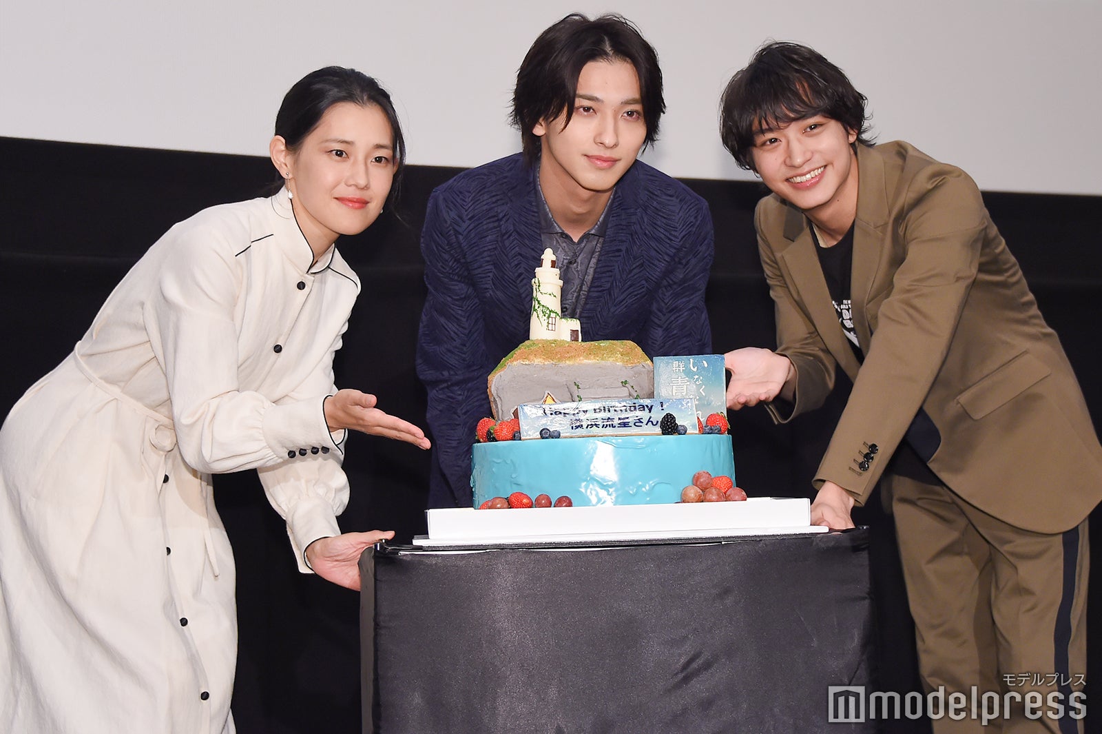 柳明菜監督、横浜流星、松岡広大（C）モデルプレス