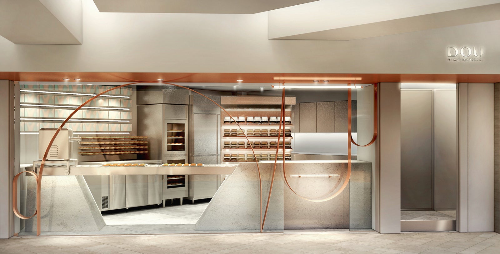 新宿店パース／画像提供：BAKE