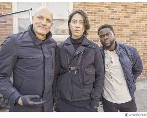 山下智久、カナダでの映画撮影風景公開 米俳優ケヴィン・ハートらと共演