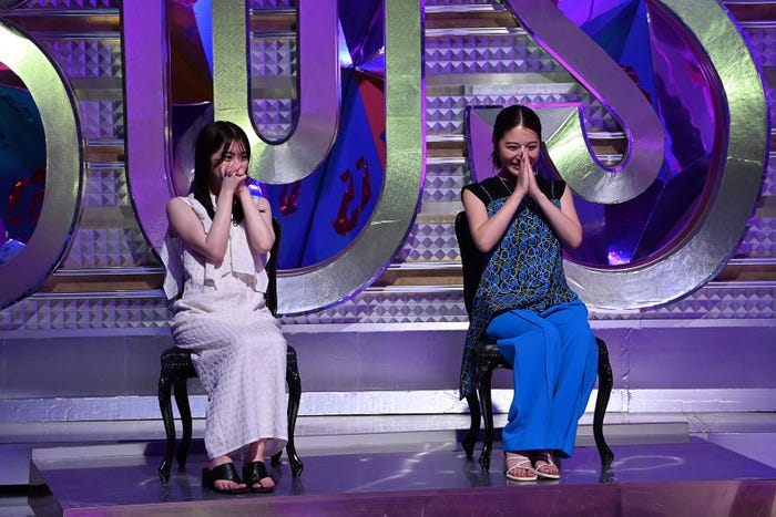 中野恵那、浪花ほのか(C)フジテレビ