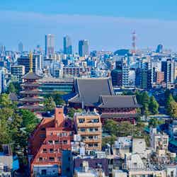 浅草の賑わいの中心、浅草寺(C)モデルプレス