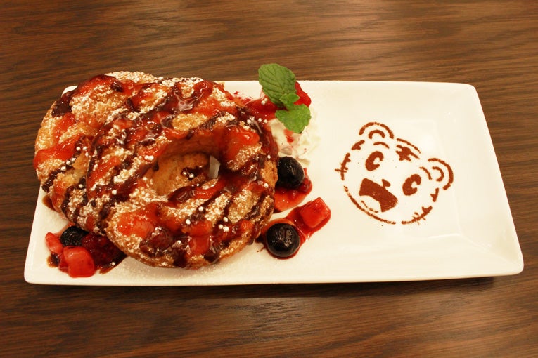 しまじろうも大好き！ドーナツプレート1,000円（税込）（C）Benesse Corporation2017