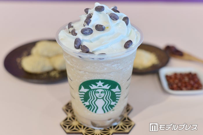 「あずきなこ わらびもち 福 フラペチーノ」(C)ビューティーガール