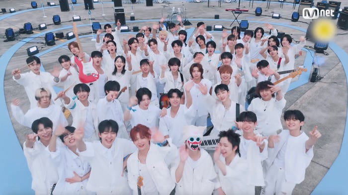 「STEAL HEART CLUB」参加者(C)CJ ENM. All Rights Reserved