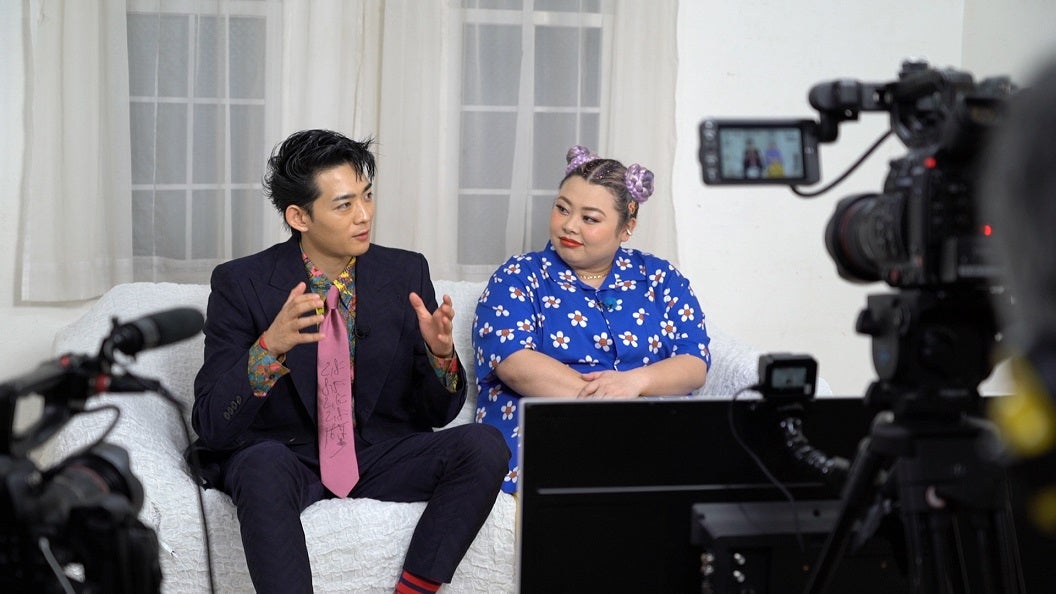 竜星涼、渡辺直美（C）NHK