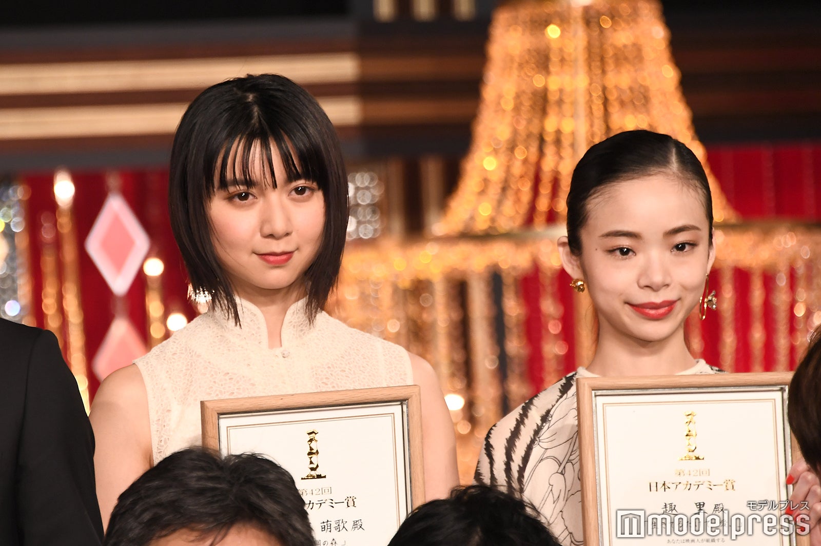 上白石萌歌、趣里「第42回日本アカデミー賞」授賞式より（C）モデルプレス