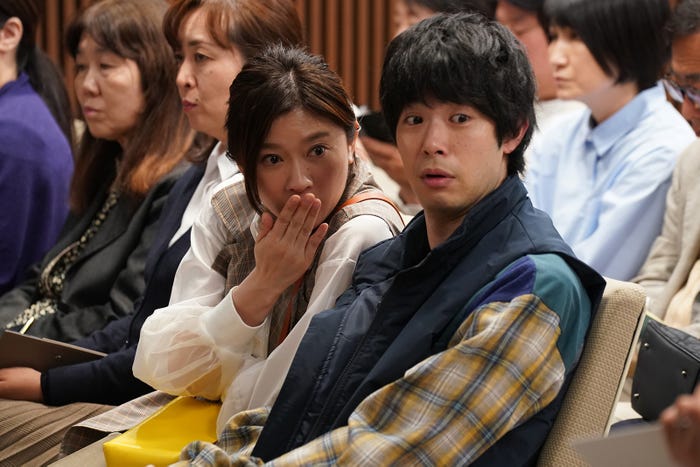 篠原涼子、渡辺大知「イップス」第5話より(C)フジテレビ
