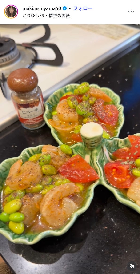 西山茉希Instagramより