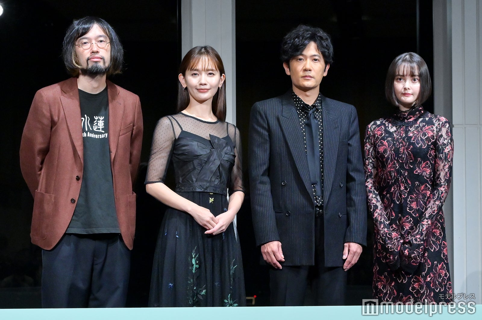 今泉力哉監督、中村ゆり、稲垣吾郎、玉城ティナ （C）モデルプレス