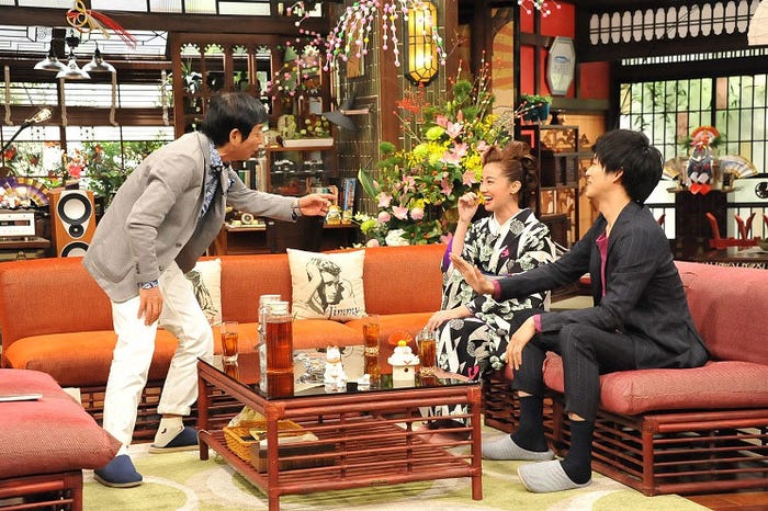 明石家さんま、沢尻エリカ、松坂桃李(C)関西テレビ