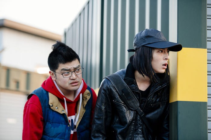 (左から)加藤諒、高杉真宙(C)2018「ギャングース」FILM PARTNERS (C)肥谷圭介・鈴木大介/講談社