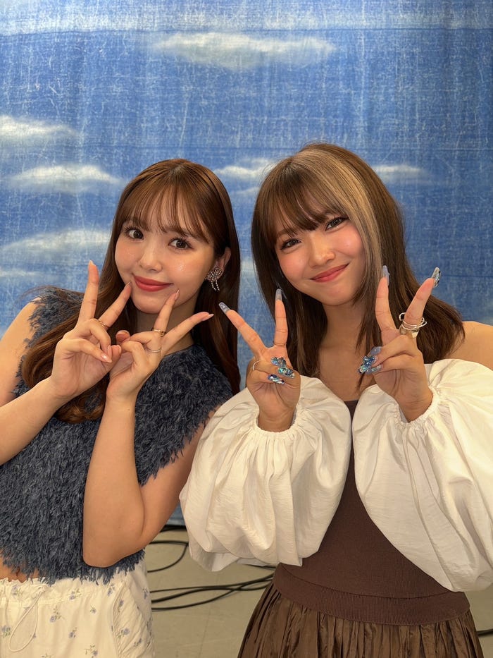 藤田ニコル、あみか(提供写真)