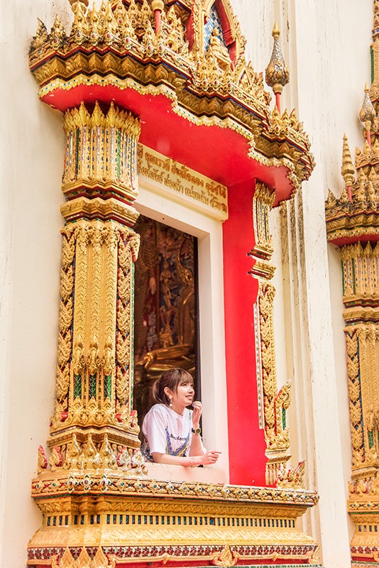 梅村妃奈子 in チャーン島（C）ぴあ／撮影 川野結李歌