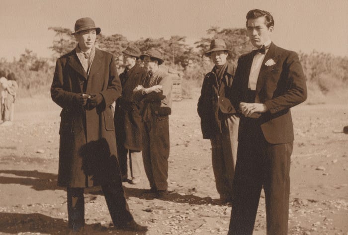 黒澤明監督、三船敏郎(画像提供:三船プロダクション)