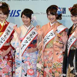 左から手塚梨加さん・臼井千晶さん・鎌田夢乃さん・星野玲奈さん