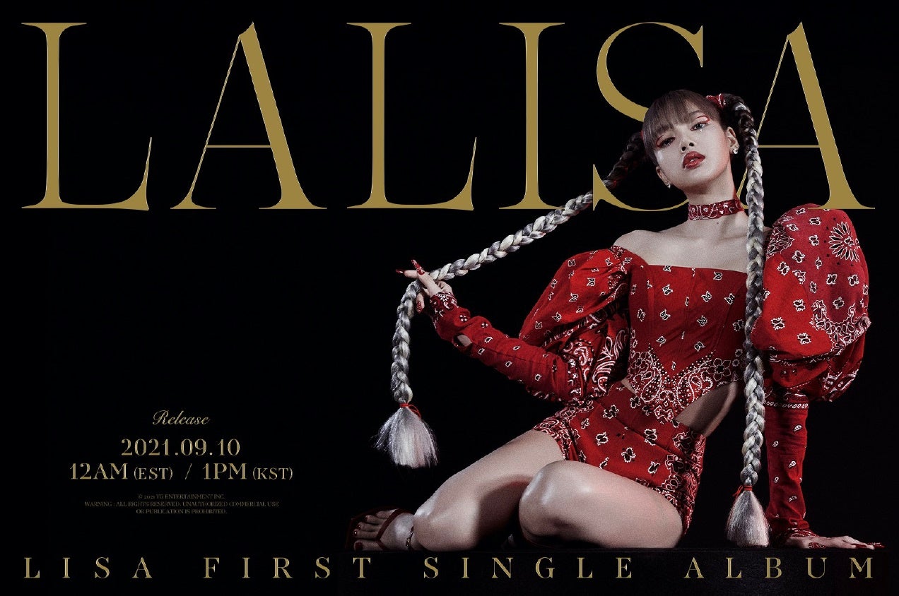BLACKPINKリサ、ソロデビュー 本名「LALISA」をアルバム名に