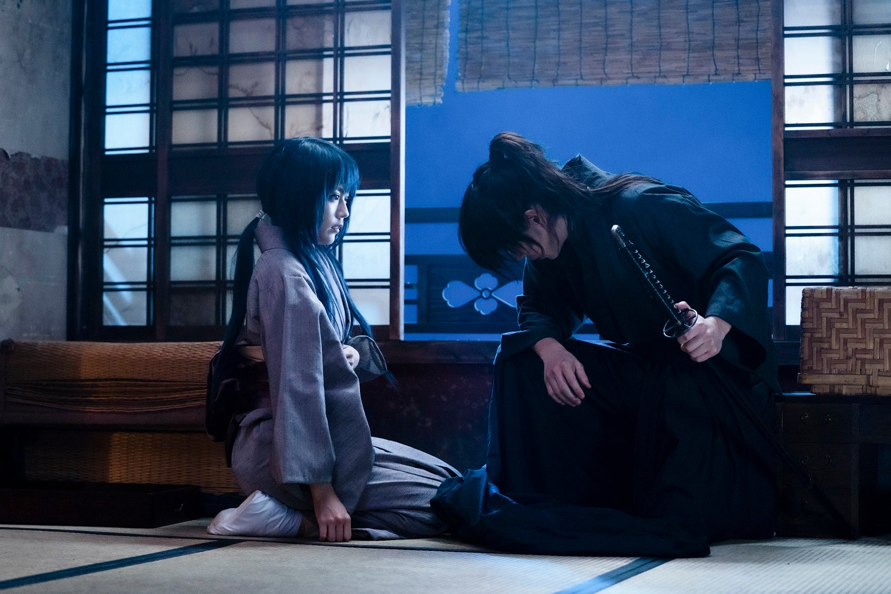 有村架純、佐藤健（C）和月伸宏／集英社（C）2020 映画「るろうに剣心　最終章 The Final」製作委員会