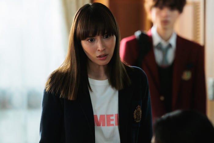 広瀬アリス「なんで私が神説教」第4話(C)日本テレビ