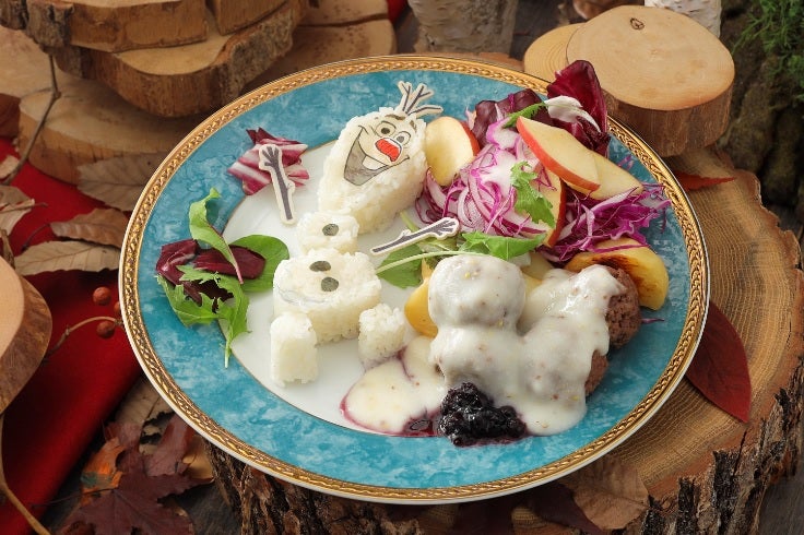 ＜オラフ＞楽しいころころミートボールプレート　2,190円（C）Disney