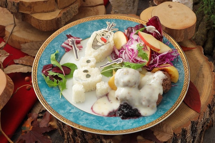 ＜オラフ＞楽しいころころミートボールプレート　2,190円（C）Disney