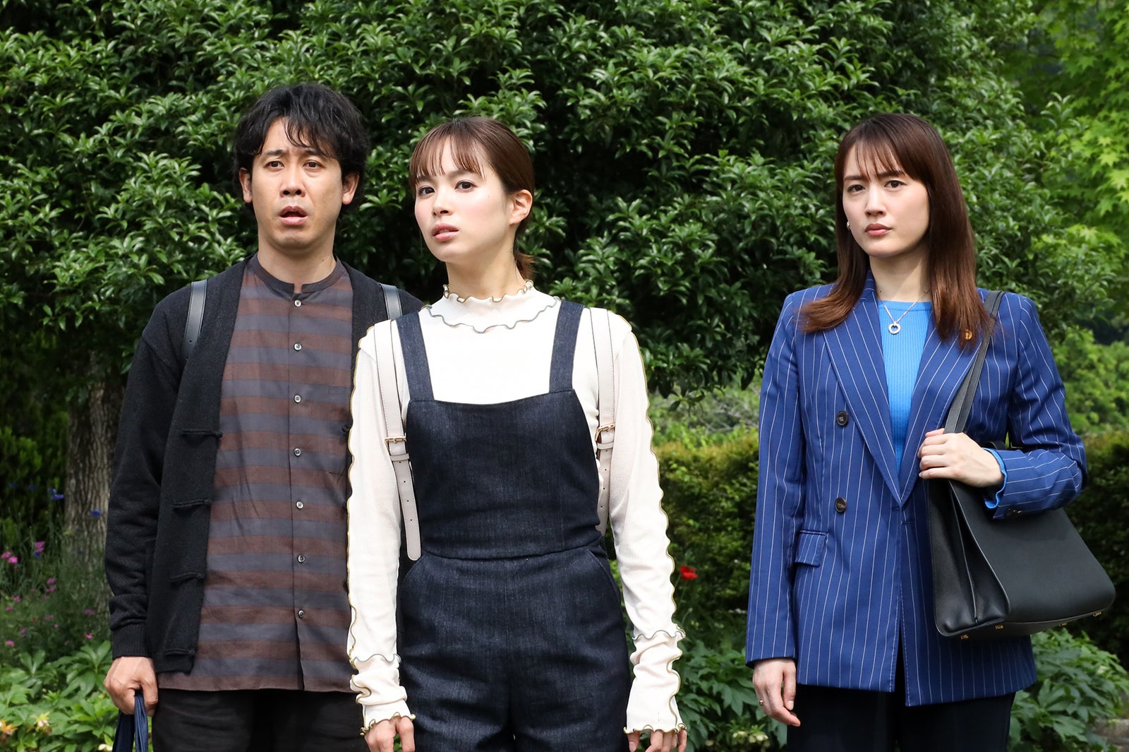 大泉洋、関水渚、綾瀬はるか／「元彼の遺言状」第8話より（C）フジテレビ