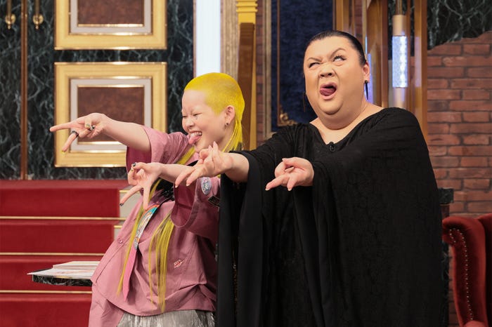 COCONA、マツコ・デラックス(C)日本テレビ