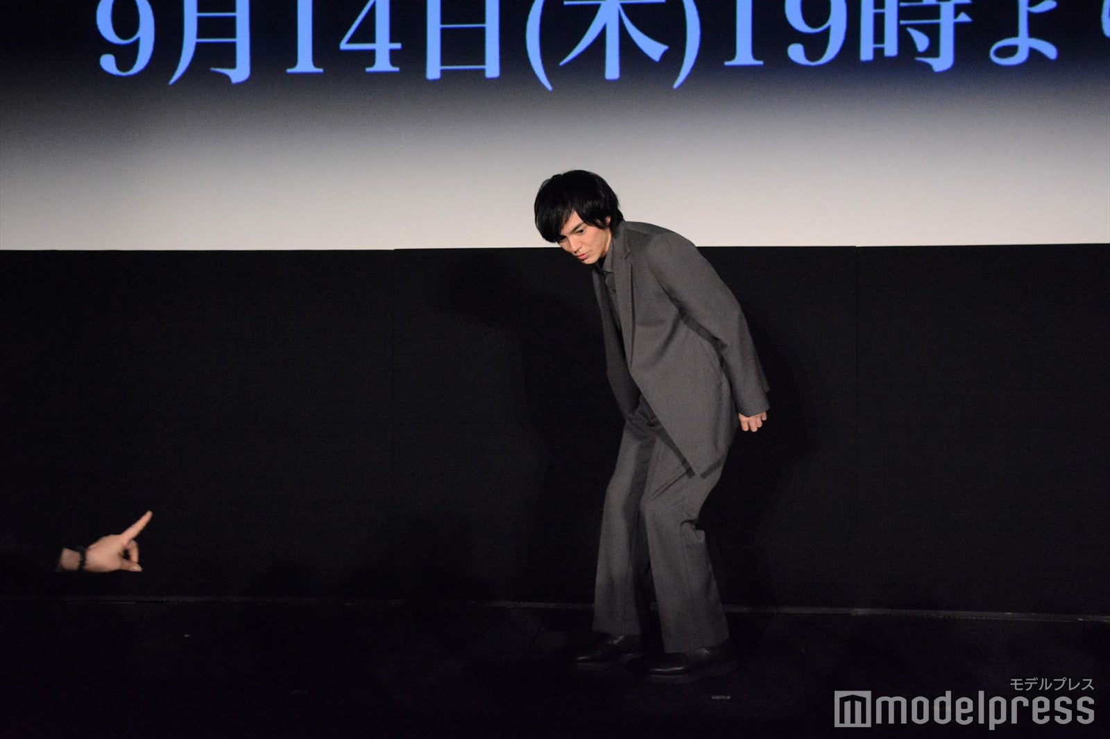 立ち位置がわからなかった林遣都（C）モデルプレス