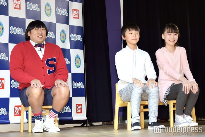 イベントでも遠近法を駆使/上杉みちくん(C)モデルプレス