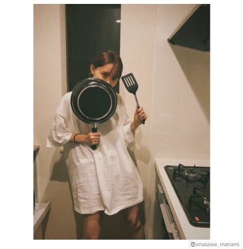 江野沢愛美、新生活を報告　プライベート感溢れる自宅ショットも公開