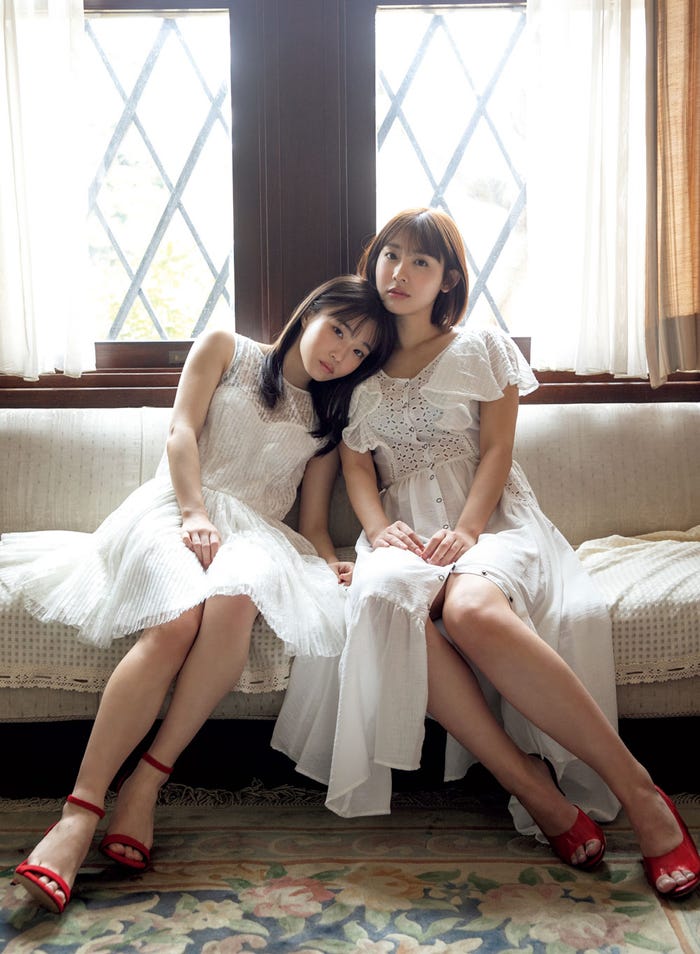 岸みゆ、水湊みお(C)西條彰仁/週刊プレイボーイ