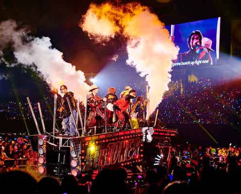 SixTONES、新たな試み連発ド派手ライブ・「音色」初パフォーマンス…“360°魅了”の初4大ドームツアー完走【「VVS」ライブレポート/セットリスト】