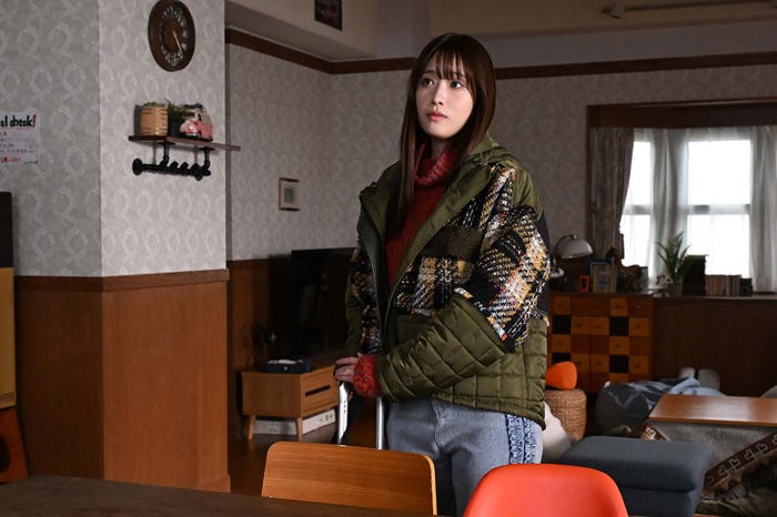 高橋ひかる「リビングの松永さん」最終話より(C)カンテレ