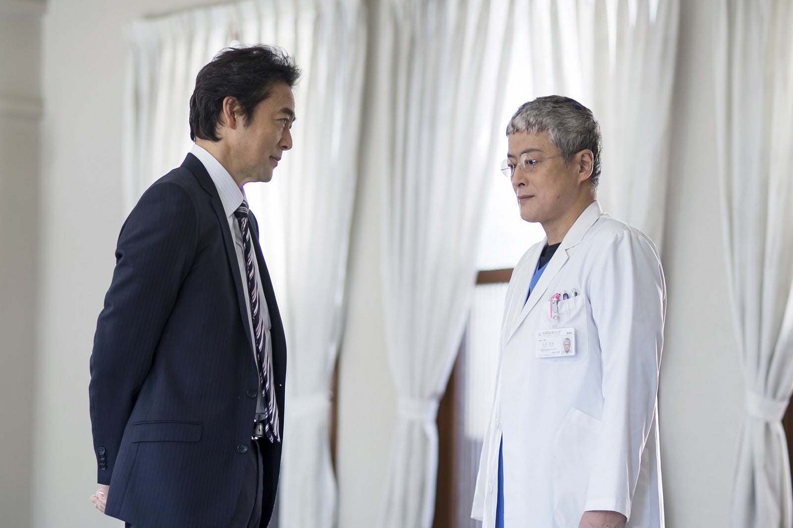 村上弘明、陣内孝則（C）テレビ東京