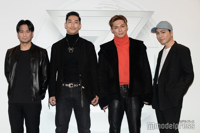 HIRO、AKIRA、SHOKICHI、登坂広臣(C)モデルプレス