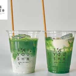 塩抹茶ラテ700円、抹茶ラテ700円/提供画像