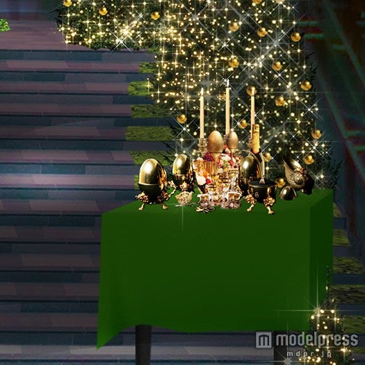 「Cadeaux Noel（クリスマスプレゼント）」がコンセプトのインスタレーションイメージ／画像提供：森ビル