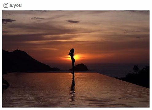 浜崎あゆみ、くびれ＆美ヒップ強調シルエットに「神々しい」「スタイル良すぎ」の声