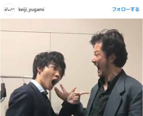 神木隆之介、浅野忠信との“わちゃわちゃ動画”が可愛い 「エンドレスで見たい」と反響<刑事ゆがみ>