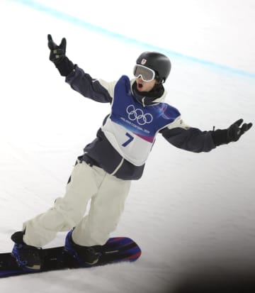 スノボ男子HP 1回目で日本勢がトップ3 初出場の山田琉聖がトップに立つ