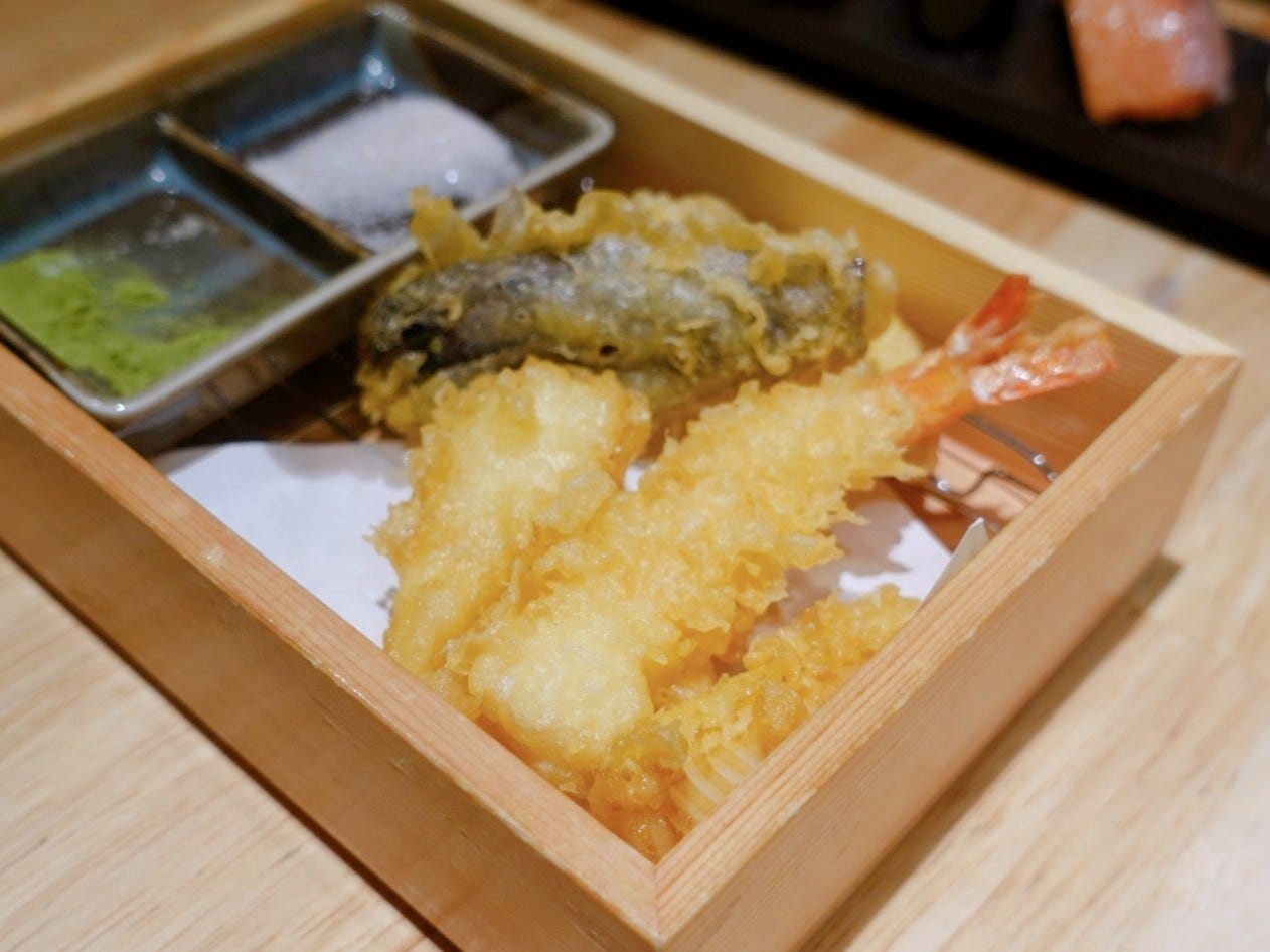 欲張りな天麩羅盛り合わせ