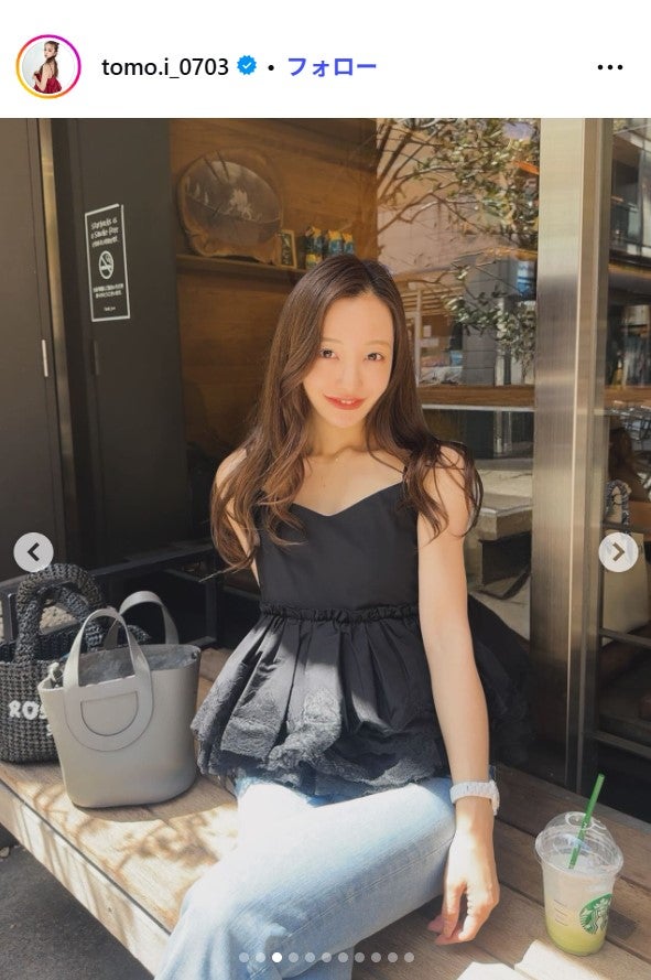 板野友美Instagramより