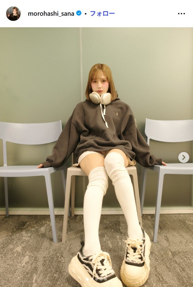 諸橋沙夏Instagramより