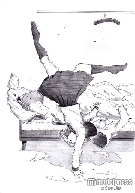 朝から回し蹴りを決める女子高生