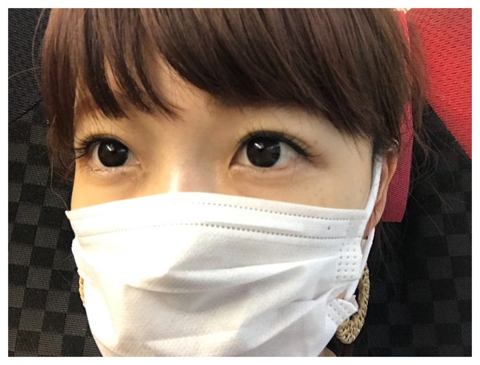 普段の通りに戻った桃の目/桃オフィシャルブログ(Ameba)より